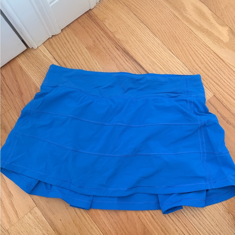 Lululemon Athletica Blue Pace Rival Skirt